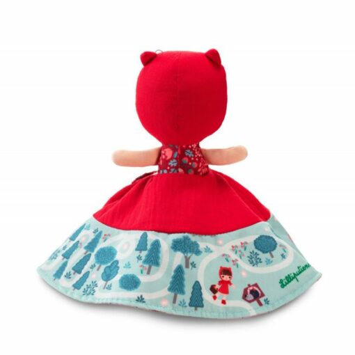 burattino reversibile di cappuccetto rosso lilliputiens 1